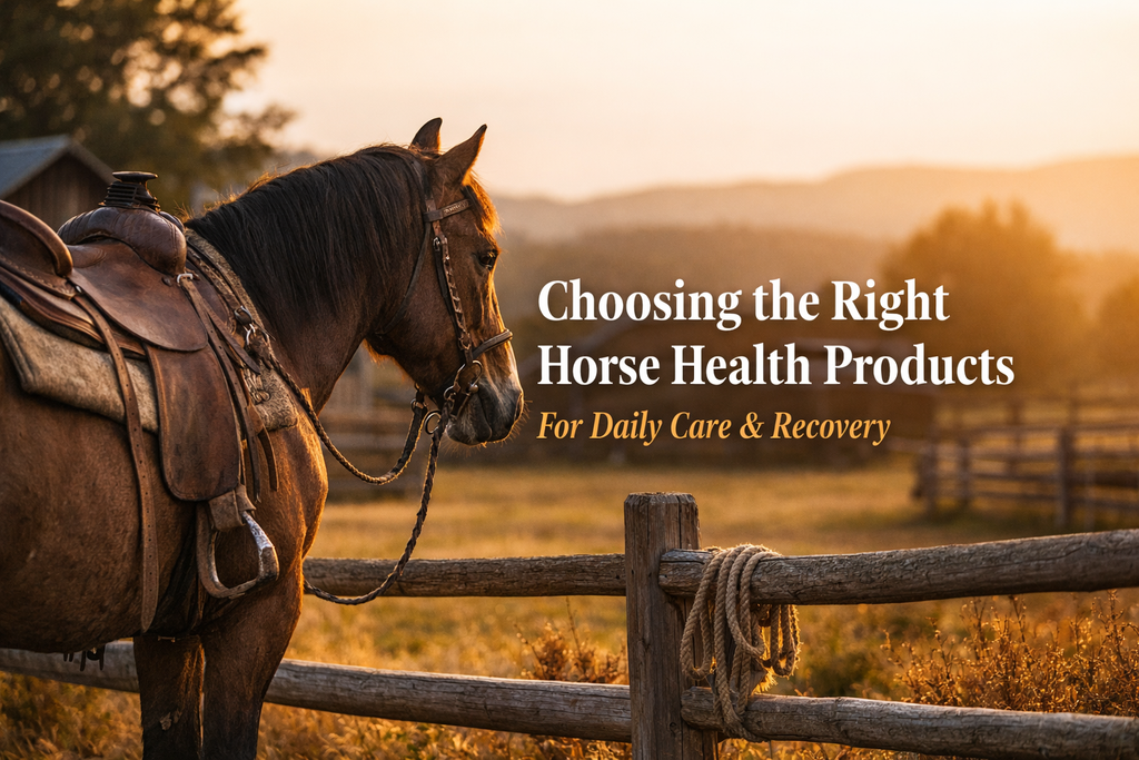 How to Choose the Right Horse Health Products for Daily Care and Recovery