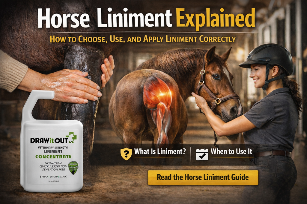 Horse Liniment Explained | How to Choose, Use, and Apply Liniment Correctly