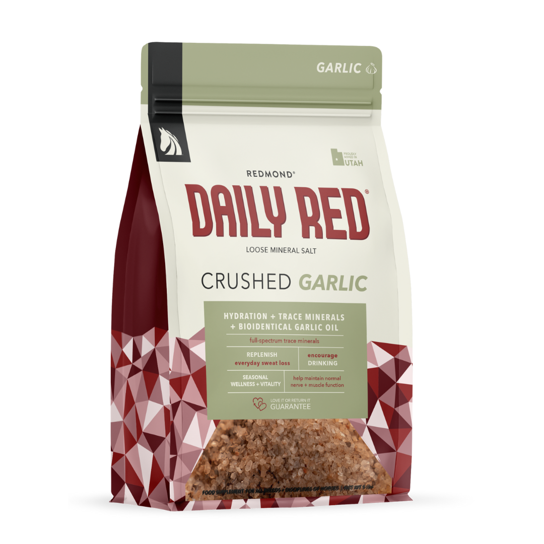 Daily Red® Crushed™ Garlic - Mineral Supplement for Horses