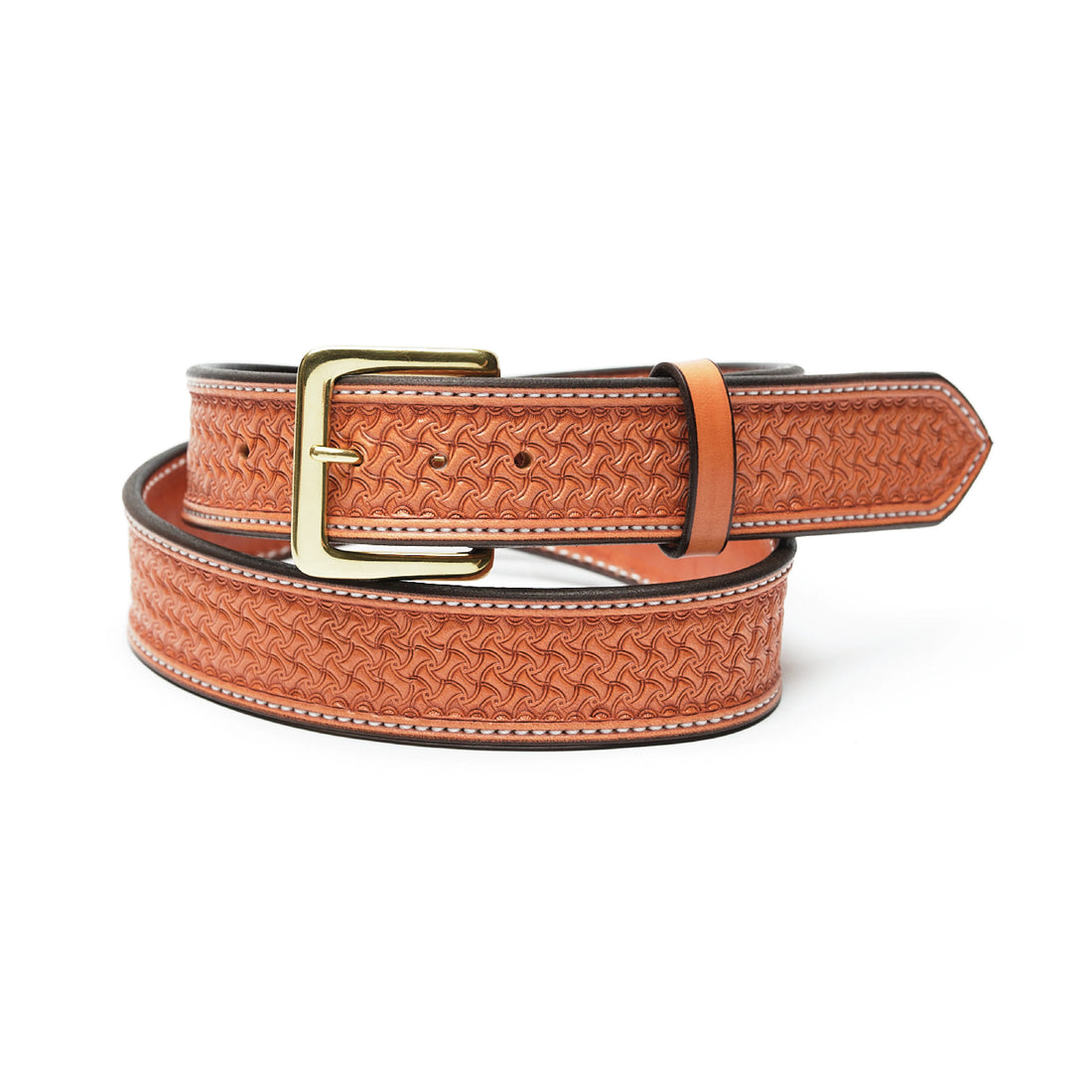 Saddle Tan Spider Belt