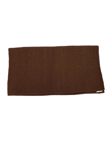 Chocolate Saddle Blanket