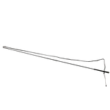 Lunge Whip 72", 84" Drop, Popper