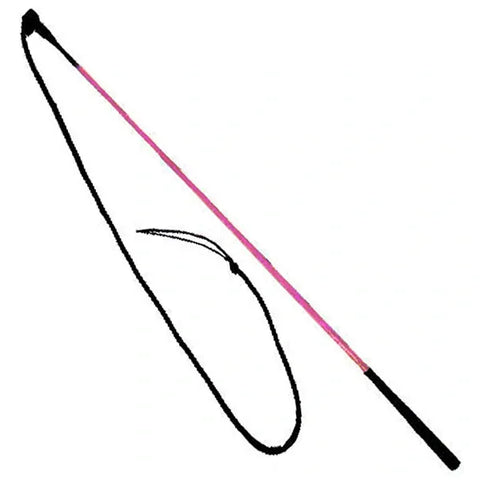 Training Stick - 48" stick, 5-1/2' drop & 6" Leather popper
