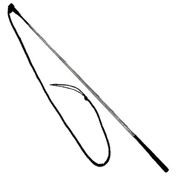 Training Stick - 48" stick, 5-1/2' drop & 6" Leather popper
