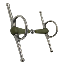 Full Cheek Snaffle Apple Mouth Bit