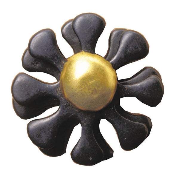 1 inch Black Steel Horseshoe Nail Rowels