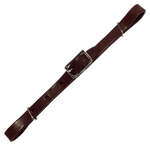 Leather Flat Curb Strap