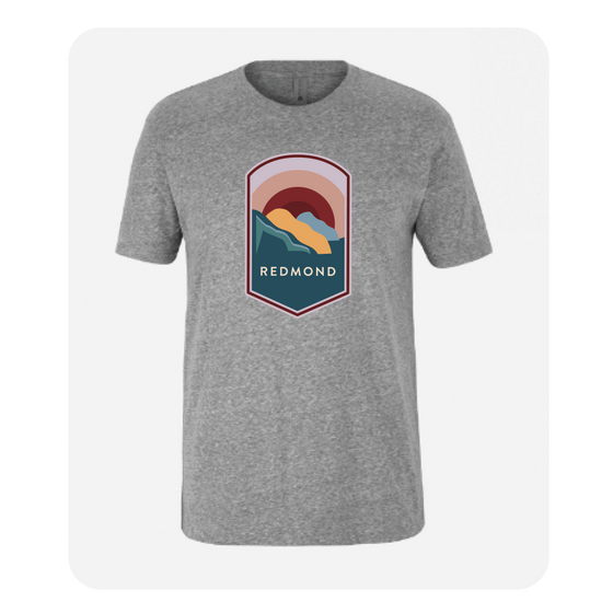Heather Gray WPA-Style Tee