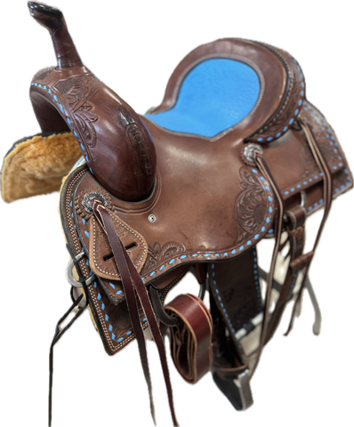 BuckStitched Inlay Barrel Racer 14.5 QH