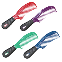 Mane/Tail Comb with Rubber Grip Handle