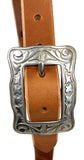 Pro Series 1 5/8" Extra Heavy Harness Slit Ear Headstall with Classic Hardware
