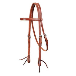 Mahogany Leather Headstall