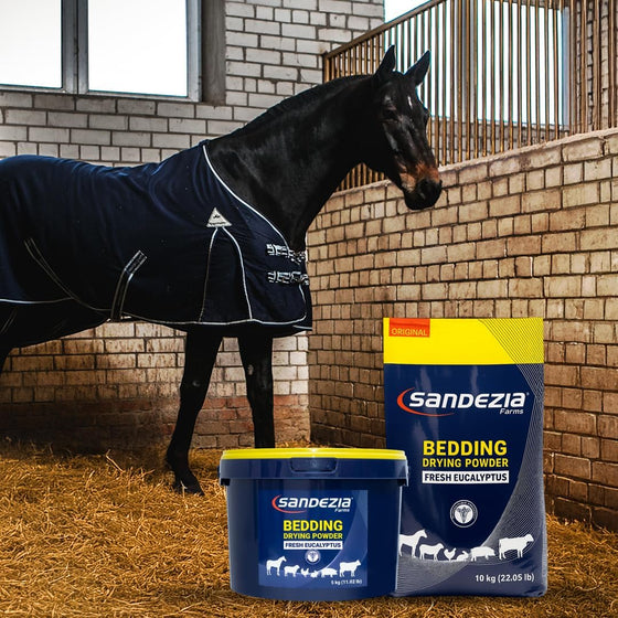 Sandezia Bedding Drying Powder - Order Eliminator, Fresh Eucalyptus