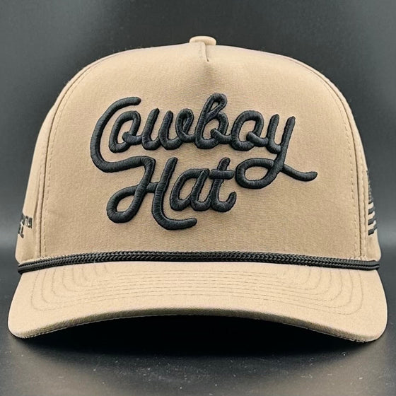 Sandstorm Veteran Script “Cowboy Hat” - Performance Rope Hat
