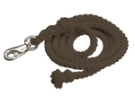 Cotton Lead Ropes - 10' with Bullsnap, Various Colors