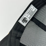 “Cowboy Hat” Patch Rope Trucker Hat - Black