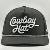 “Cowboy Hat” Summer Edition - Performance Rope Hat - Black