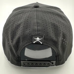 “Cowboy Hat” Performance Patch Rope Hat - Black