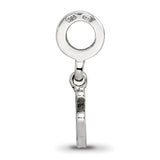 Sterling Silver Horseshoe Dangle Bead Charm
