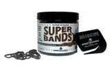 Super Rubber Bands for Braiding and Banding Super Natural Bands by Healthy HairCare