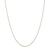 14k Yellow Gold 2D Cowboy Boot with Spur Necklace