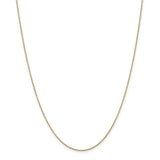 14k Yellow Gold Four Leaf Clover and Horseshoe Necklace