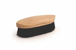 Legends - TM - Black Horsehair / Black PP 50:50 Mix Curved Back Brush - 8 1/4" #EA2214