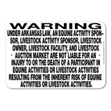 Equine Liability Signs A - G