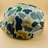 Duck Camo Script “Cowboy Hat” - 5-panel Trucker Hat