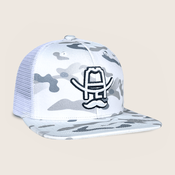 Hank 3D Hat - Snow Camo