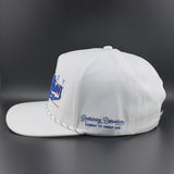 “Lightning" Logo - 5-panel Performance Hat - White