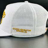 The Original “Cowboy Hat” 5-panel Trucker Hat - White