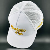The Original “Cowboy Hat” 5-panel Trucker Hat - White