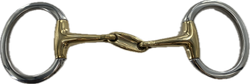 Eggbutt with Oval Link Snaffle