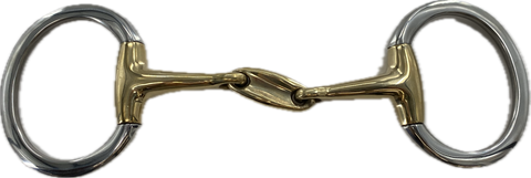 Eggbutt with Oval Link Snaffle