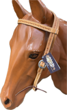 Colorado Gold Border Tooled Headstall