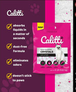 Calitti CRYSTALS Non-Clumping Unscented 8 LB #223451