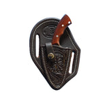 Chocolate Floral Knife Sheath with Knife