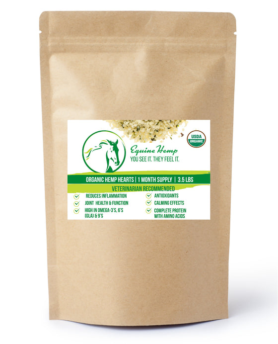 Organic Equine Hemp Hearts