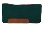 Spine Relief Woven Blanket Saddle Pad with Wool Bottom- ASSORTED COLORS