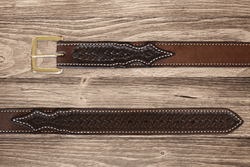 Chocolate Spider Combo Belt - Bargain Barn