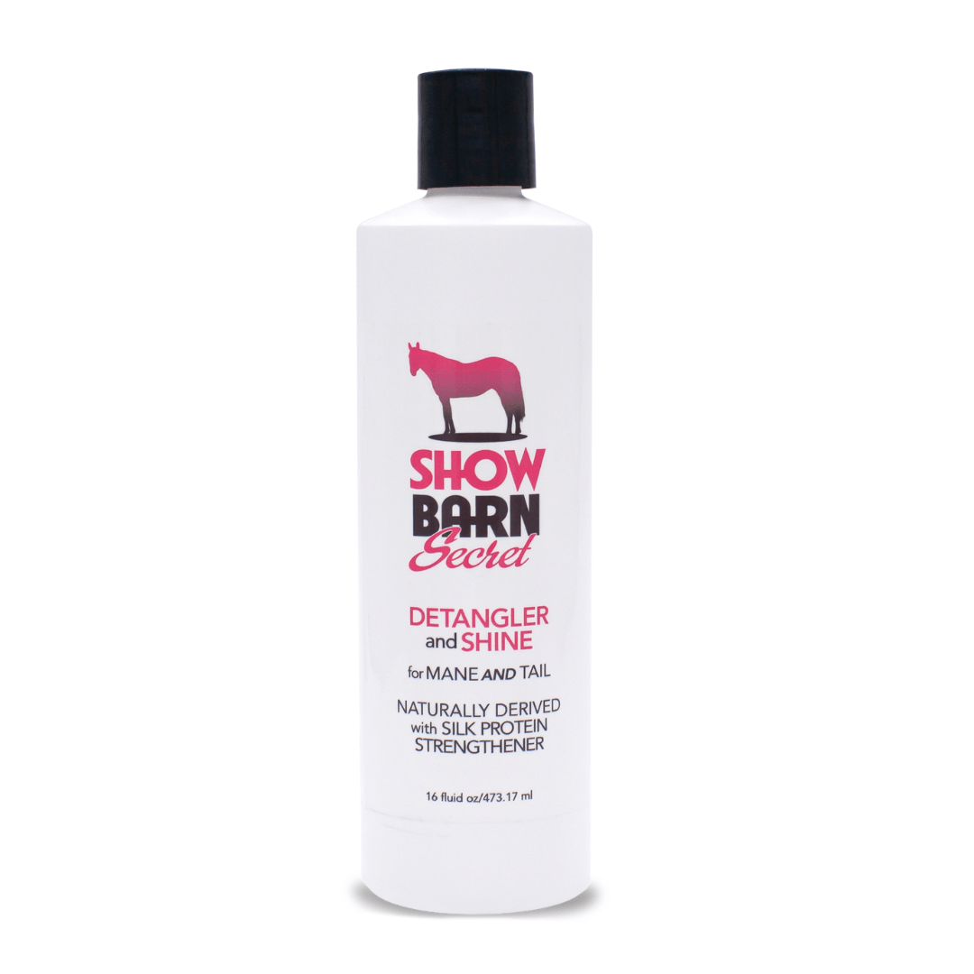 ShowBarn Secret® Detangler & Shine – Smooth, Strong, Silky Horse Hair