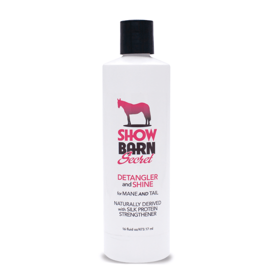 ShowBarn Secret® Detangler & Shine – Smooth, Strong, Silky Horse Hair