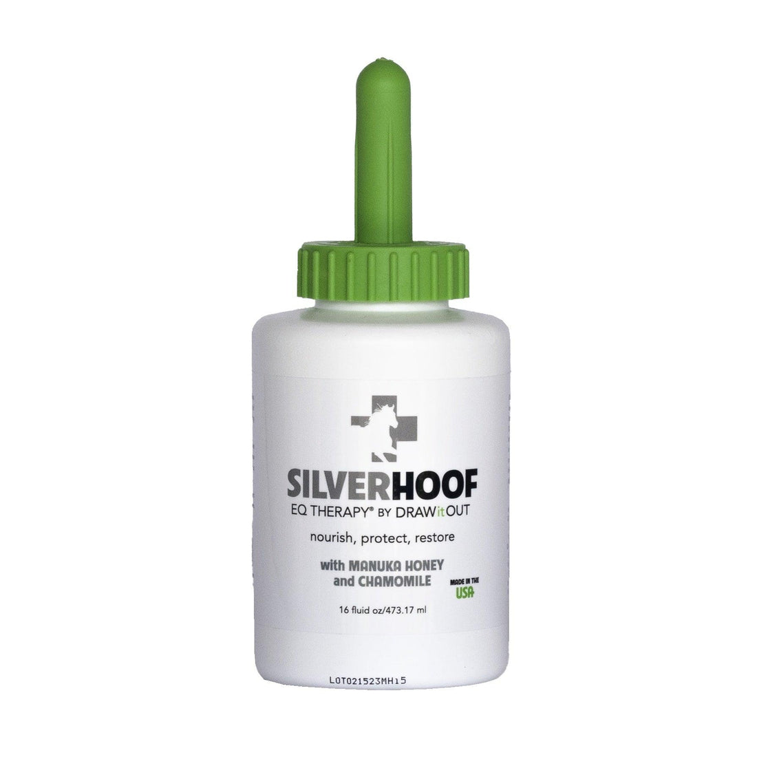 Silver Hoof EQ Therapy® | Hoof Strengthener & Infection Defense by Draw It Out®