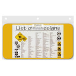 Stay Out of Stalls Sign Aluminum 6 in X 12 in #3444436